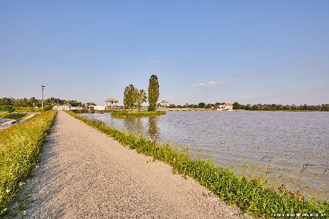 Gemeinde Ering Landkreis Rottal-Inn Europareservat Unterer Inn Radweg Landschaft (Dirschl Johann) Deutschland PAN